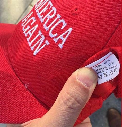 are trumps maga hats made in china
